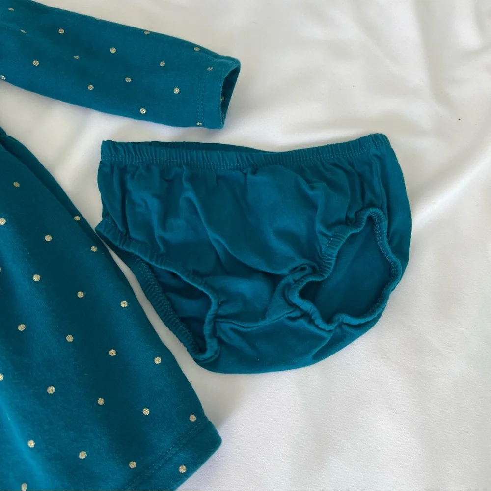 Carter's Polka Dot‎ Fleece Dress